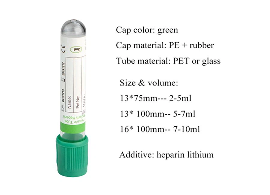 Vacuum Blood Collection Heparin Tube