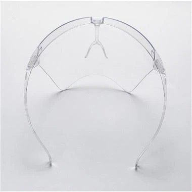 Écran facial stérile en plastique clair d'anti brouillard jetable médical avec le matériel transparent