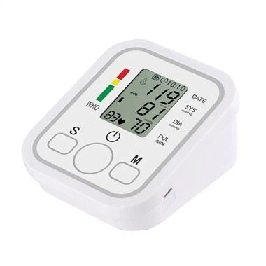 Sphygmomanomètre de type poignet de moniteur de fréquence cardiaque et de tension artérielle de Digital d'utilisation d'hôpital